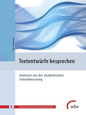 cover image of Textentwürfe besprechen